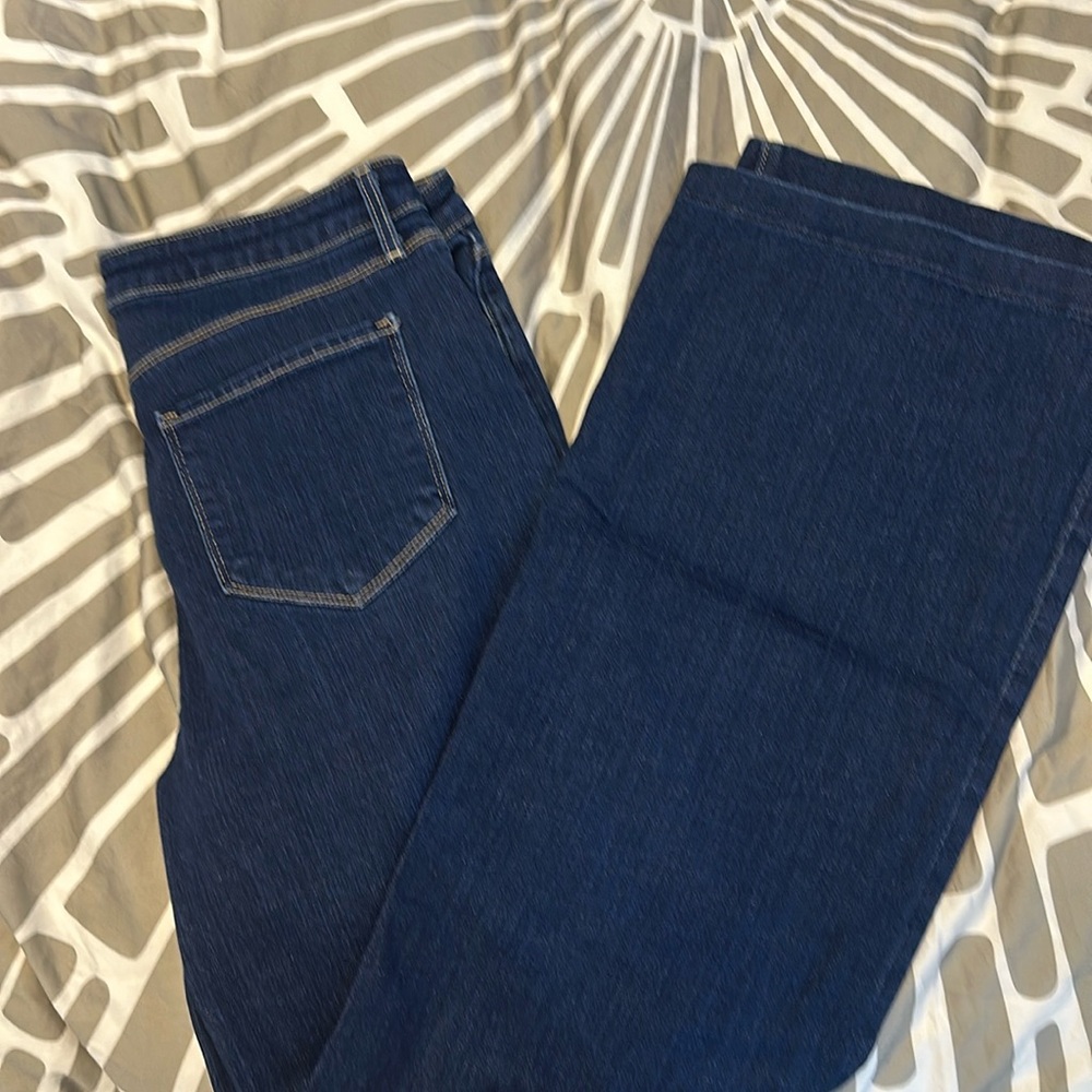 Clayton High Rise Wide Leg Jeans in Tustin